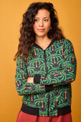 Bomber Bosque Negra Palmer